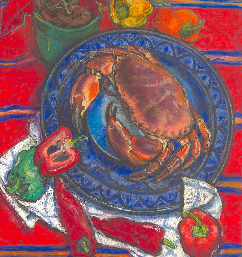 Original Contemporary Still Life Mixed Media by Patricia Clements
