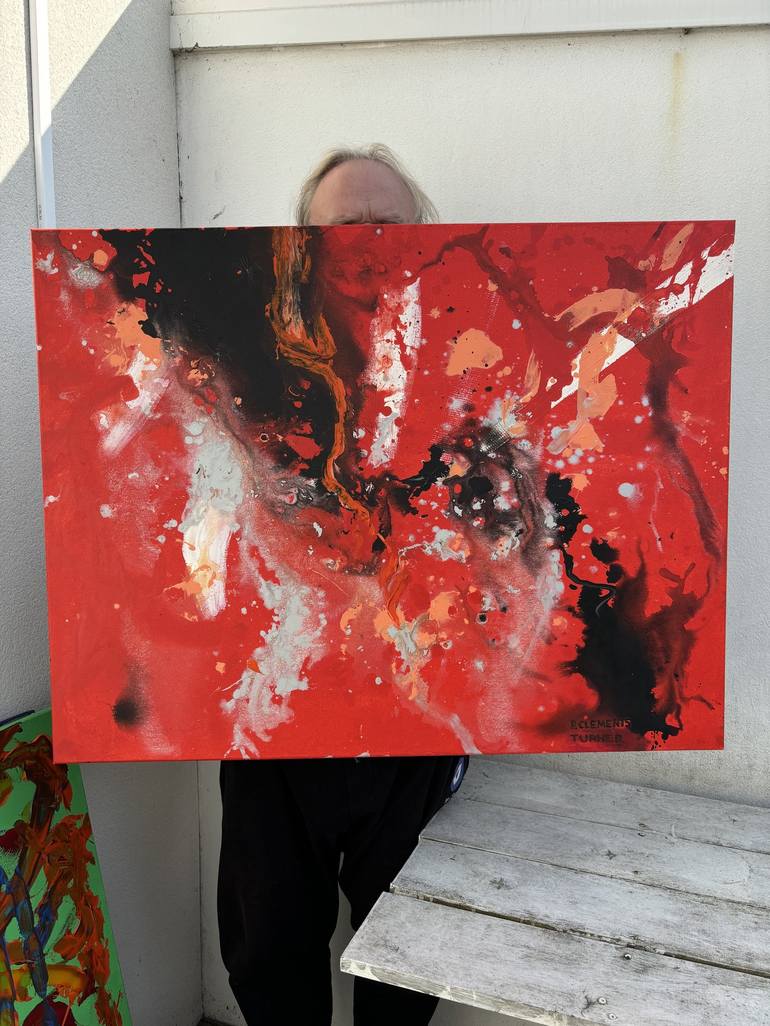 Original Abstract Painting by Patricia Clements