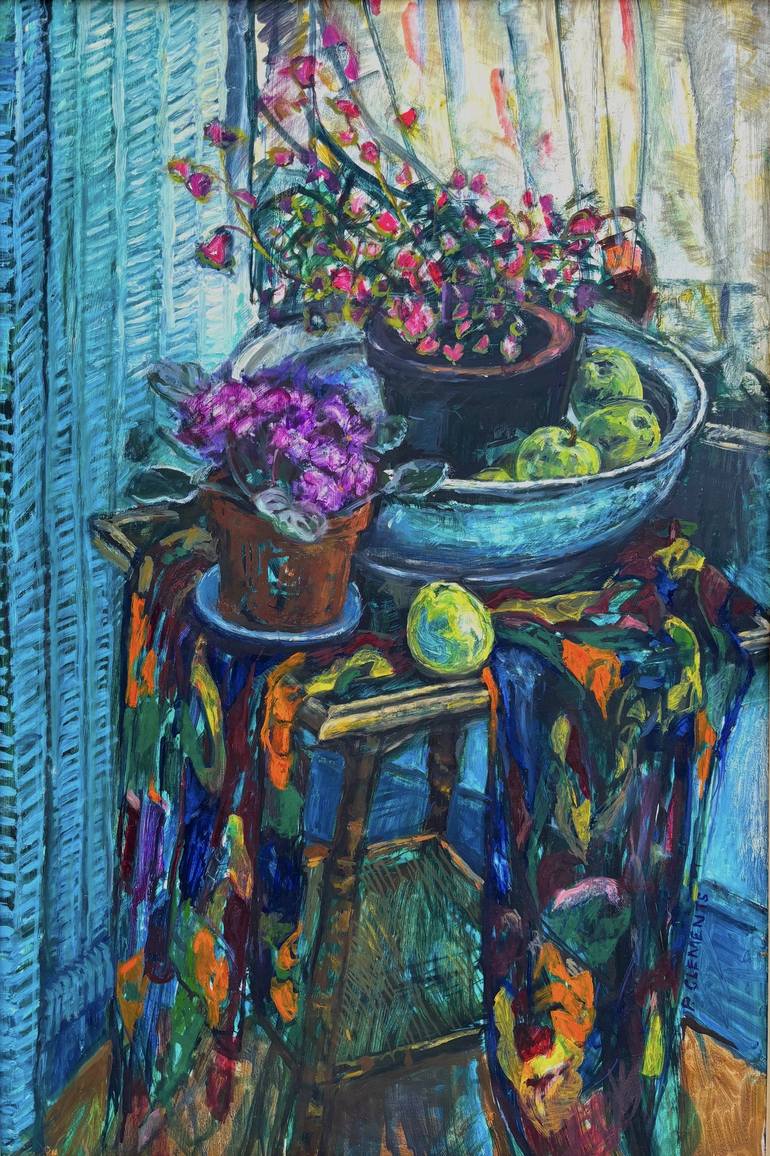 Print of Impressionism Still Life Paintings by Patricia Clements