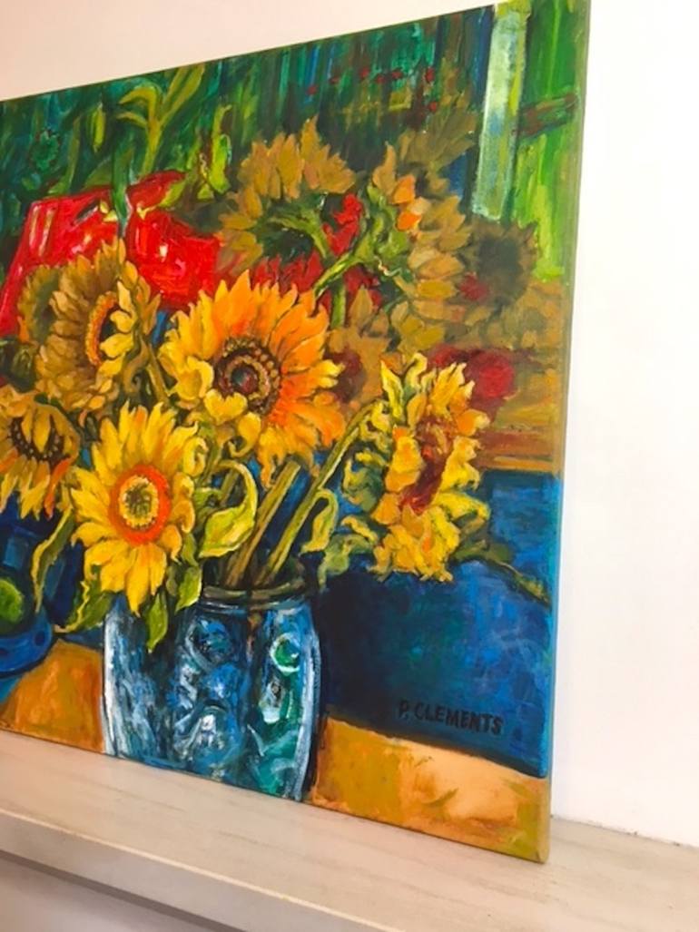 Original Impressionism Still Life Painting by Patricia Clements
