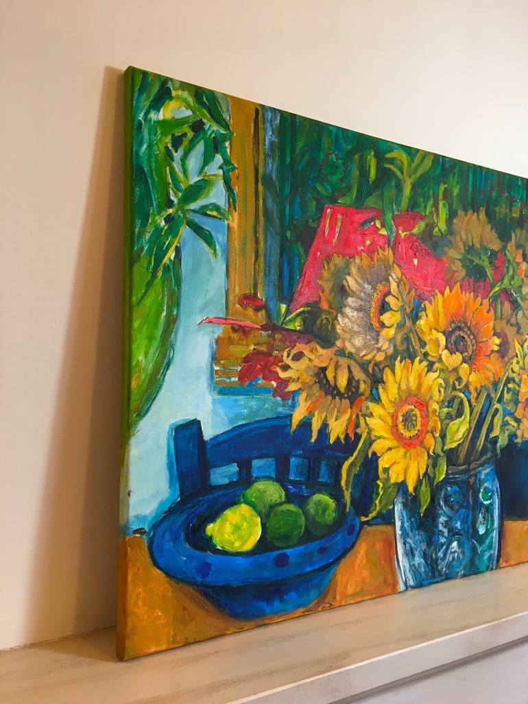Original Impressionism Still Life Painting by Patricia Clements