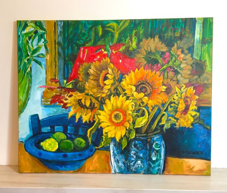 Original Impressionism Still Life Painting by Patricia Clements