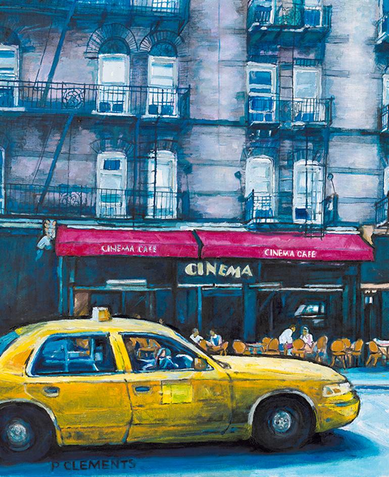 Original Impressionism Cities Digital by Patricia Clements