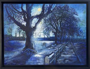 Original Impressionism Landscape Painting by Patricia Clements