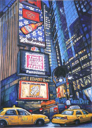 Print of Figurative Cities Paintings by Patricia Clements