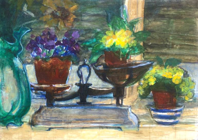 Original Still Life Painting by Patricia Clements