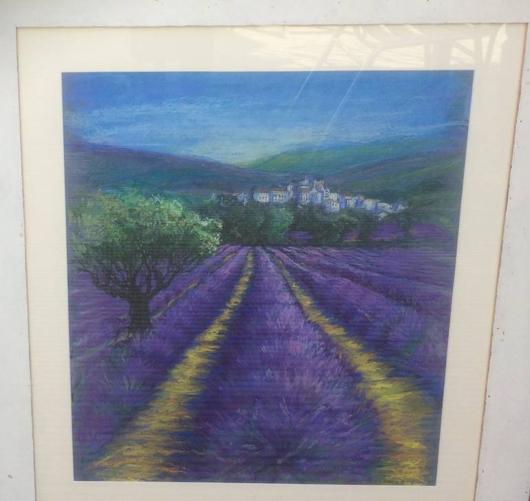 Original Figurative Landscape Drawing by Patricia Clements