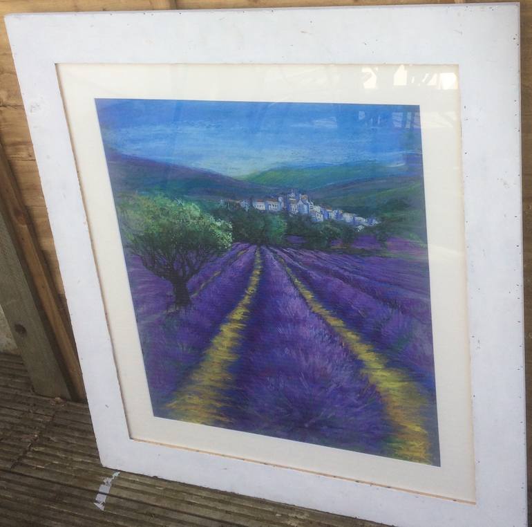 Original Figurative Landscape Drawing by Patricia Clements