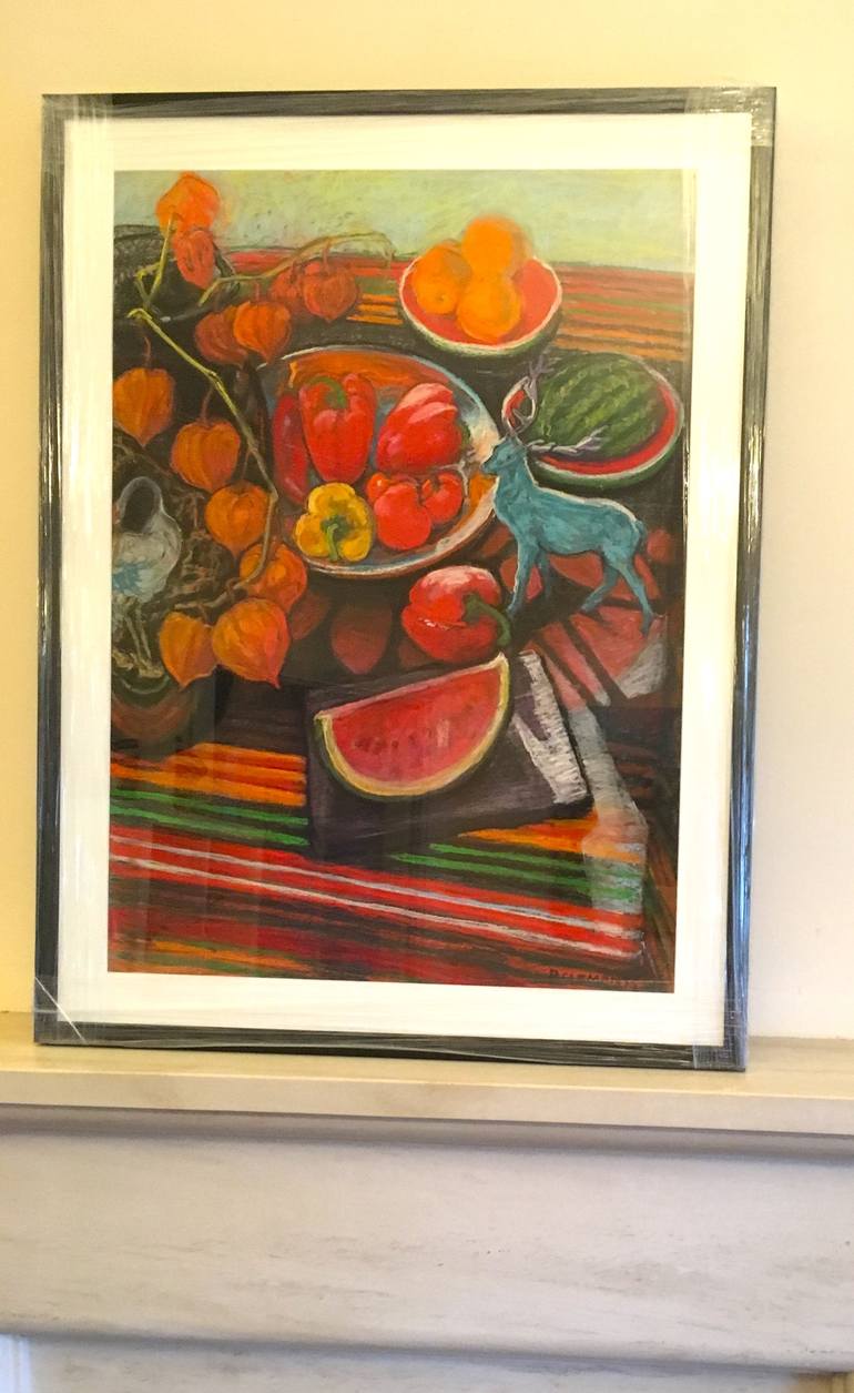 Original Fine Art Still Life Drawing by Patricia Clements