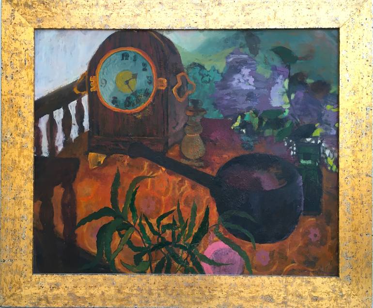 Original Impressionism Still Life Painting by Patricia Clements