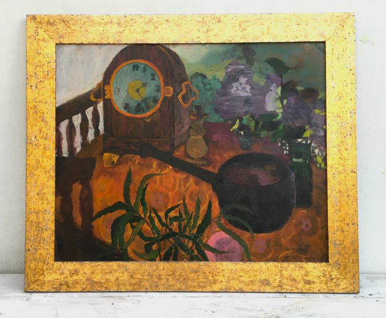 Original Impressionism Still Life Painting by Patricia Clements