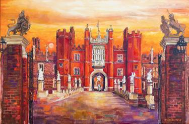 Print of Fine Art Architecture Paintings by Patricia Clements