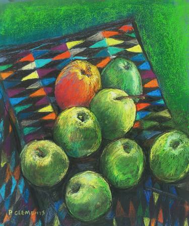 Original Impressionism Still Life Drawings by Patricia Clements