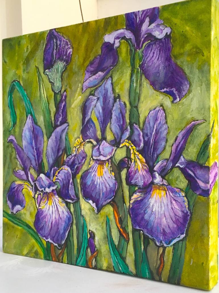 Original Floral Painting by Patricia Clements