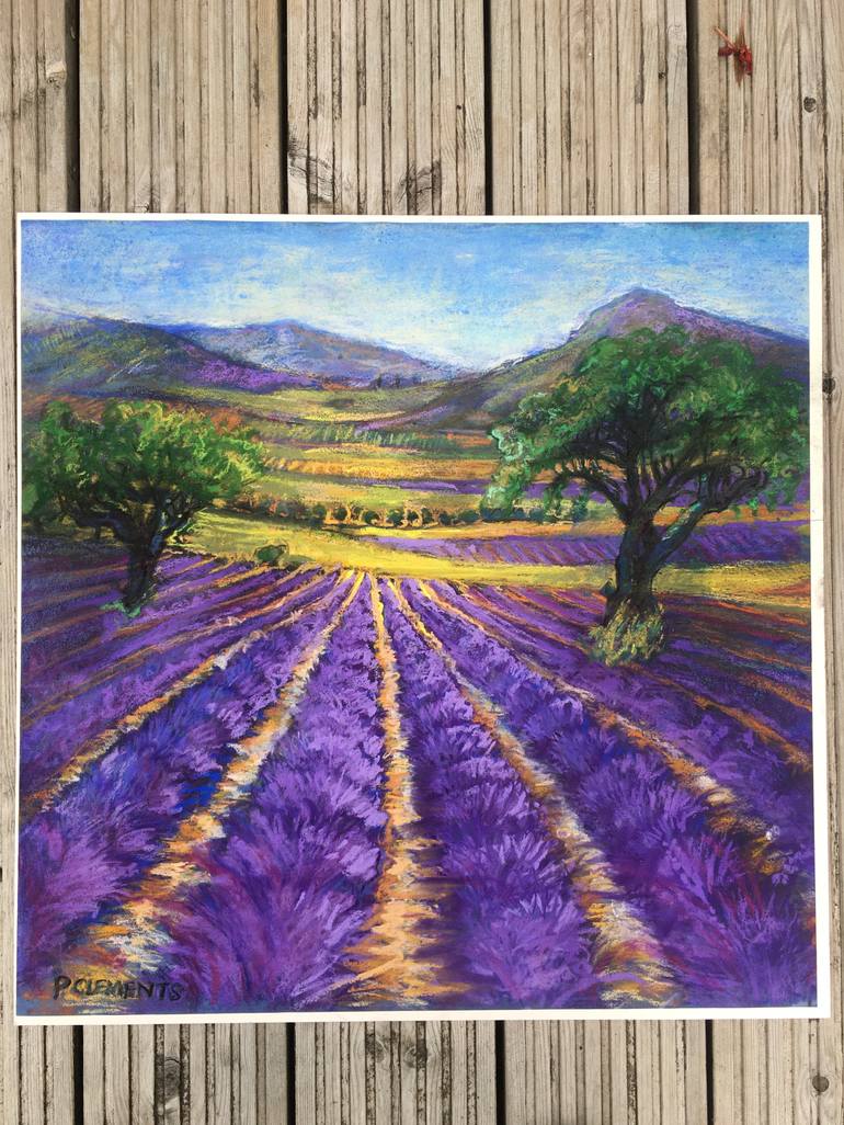 Original Impressionism Landscape Painting by Patricia Clements