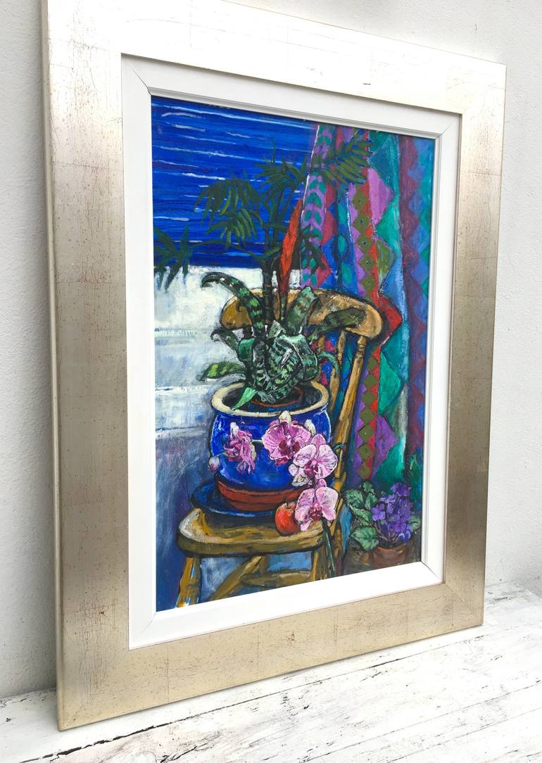 Original Impressionism Still Life Painting by Patricia Clements
