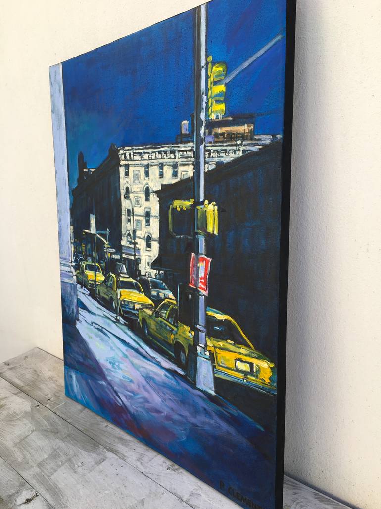 Original Impressionism Cities Painting by Patricia Clements