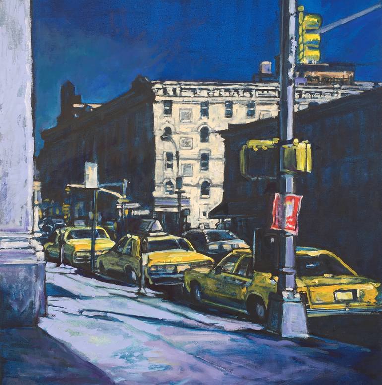 Original Impressionism Cities Painting by Patricia Clements