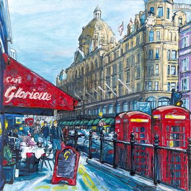 Original Cities Paintings by Patricia Clements