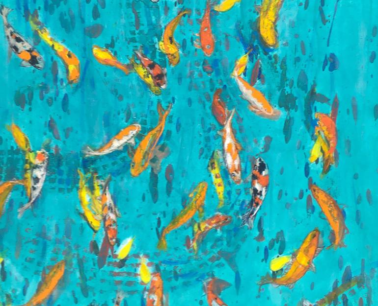 Original Fish Painting by Patricia Clements