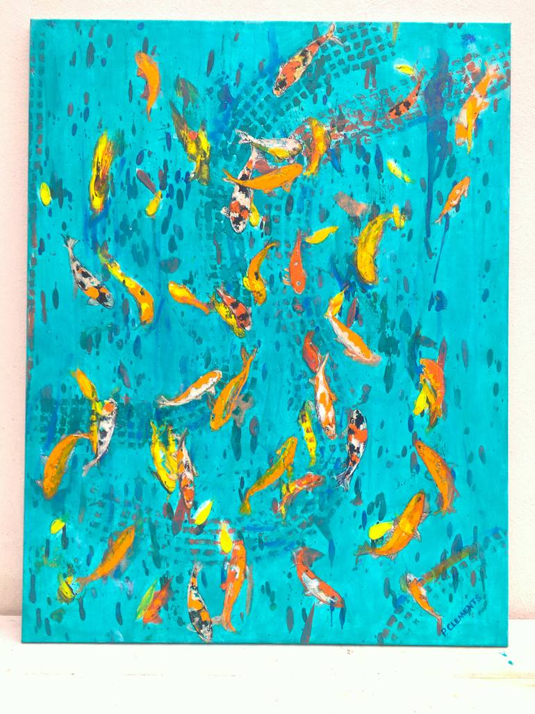 Original Impressionism Animal Painting by Patricia Clements