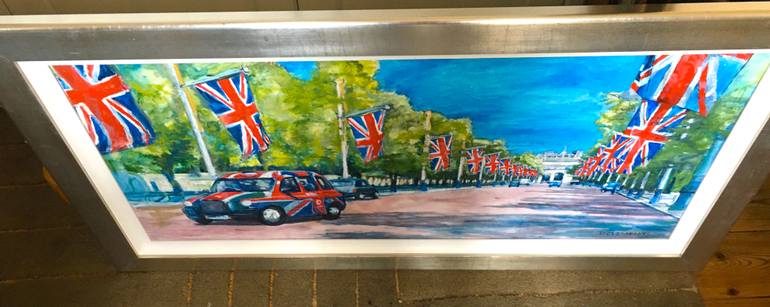 Original Impressionism Cities Painting by Patricia Clements