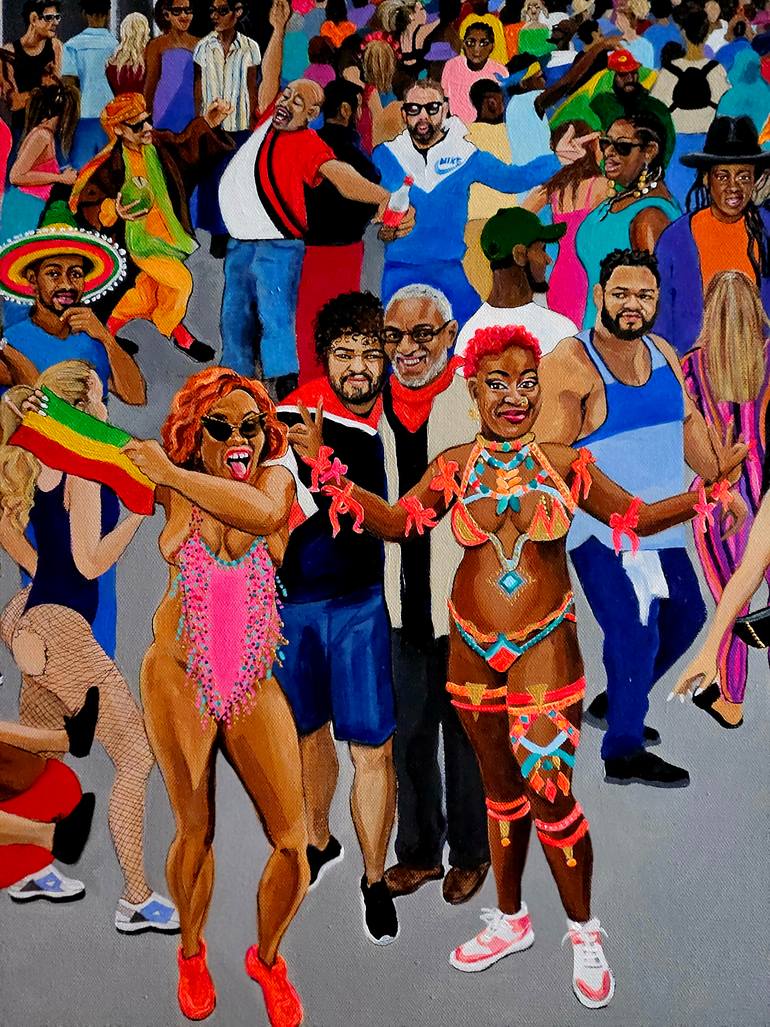 Original Contemporary People Painting by Arabella Yapp