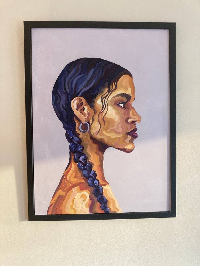 Braids Painting by Katie McGowan | Saatchi Art