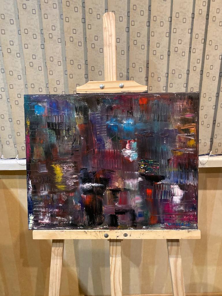 Original Modernism Abstract Painting by Armen Oganyan