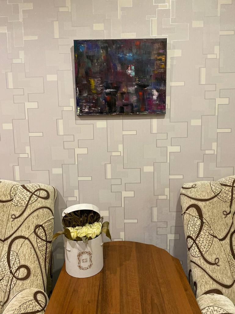Original Modernism Abstract Painting by Armen Oganyan