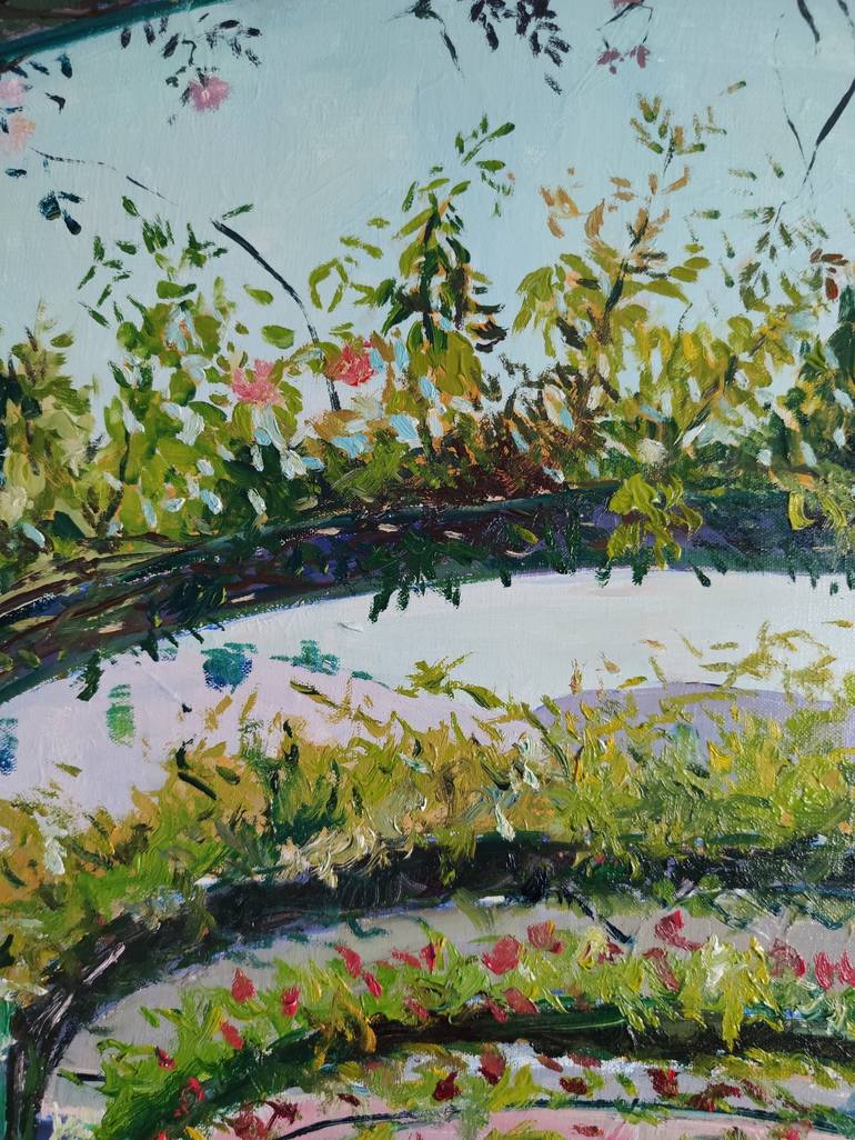 Original Landscape Painting by Linda Clerget