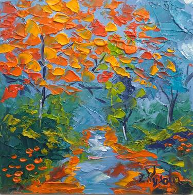 Original Landscape Paintings by Zinaida Vysota Dacenko