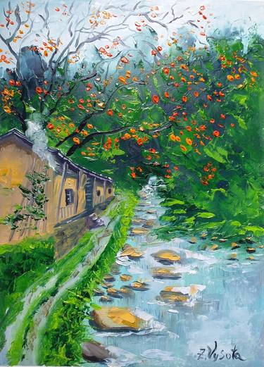 Original Landscape Paintings by Zinaida Vysota Dacenko