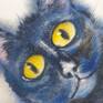 Cat watercolor.
