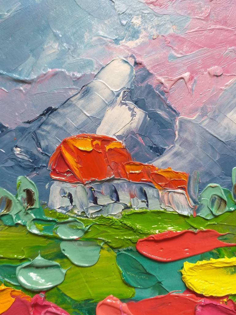 Original Contemporary Landscape Painting by Zinaida Vysota Dacenko