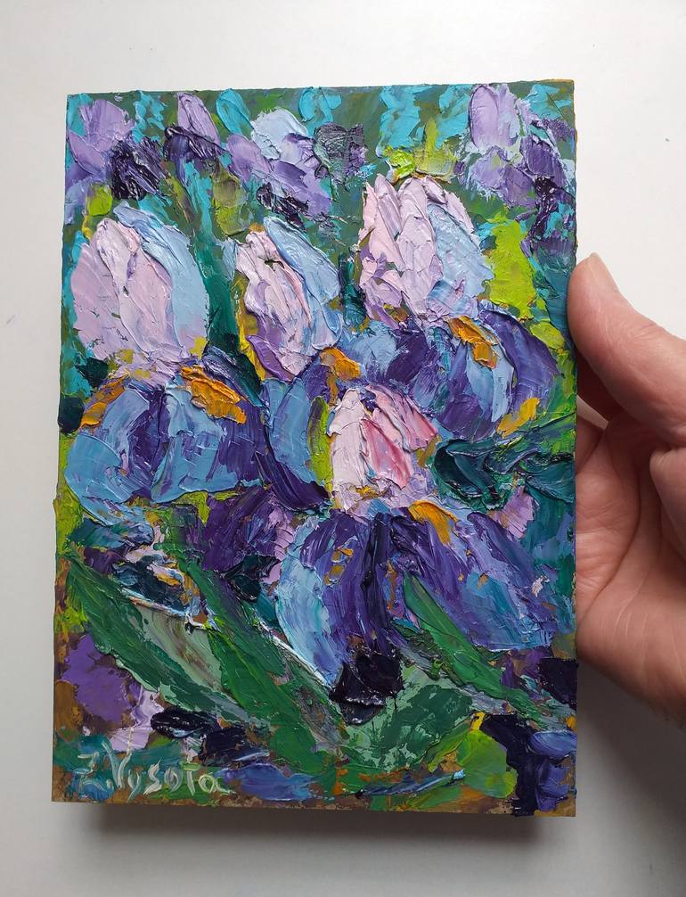 Original Contemporary Floral Painting by Zinaida Vysota Dacenko