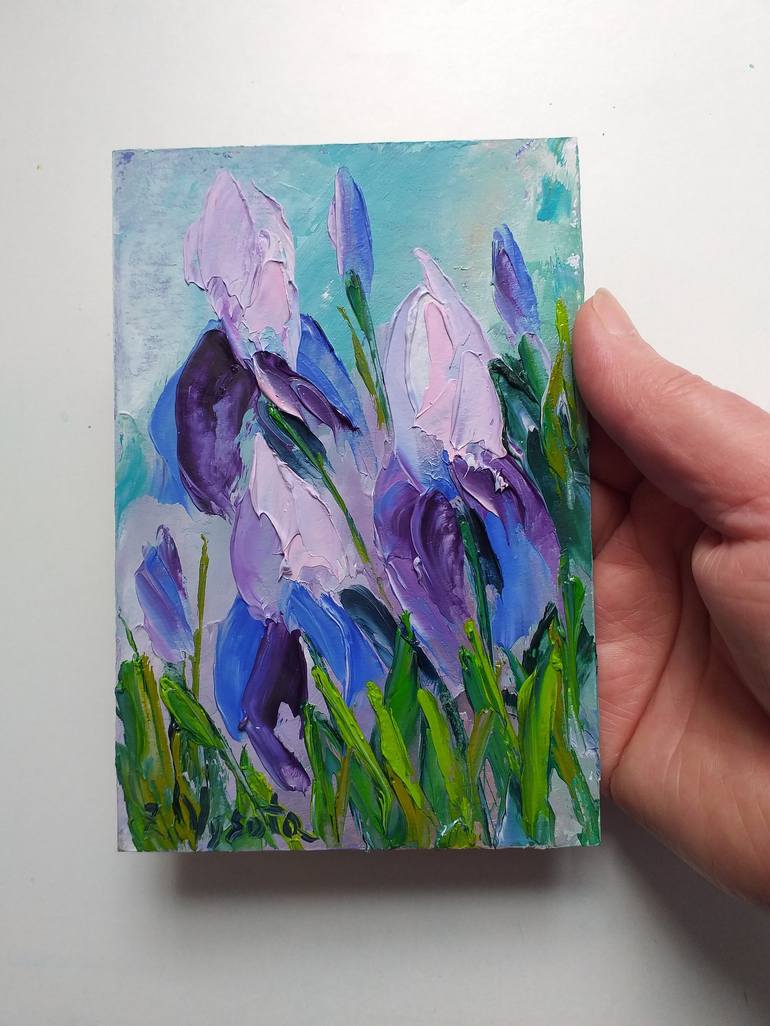 Original Floral Painting by Zinaida Vysota Dacenko