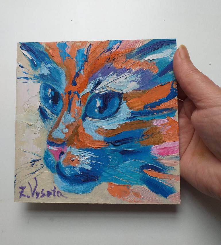 Original Animal Painting by Zinaida Vysota Dacenko