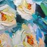 Roses oil painting.