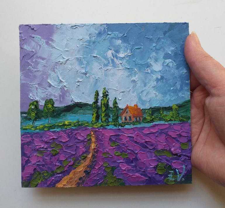 Original Landscape Painting by Zinaida Vysota Dacenko