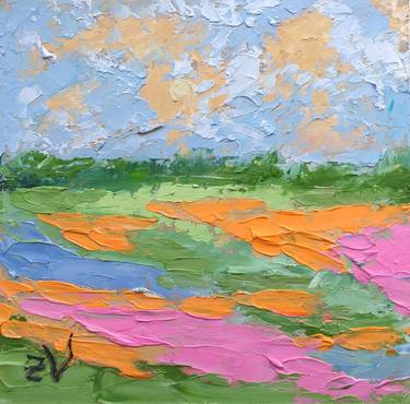 Print of Landscape Paintings by Zinaida Vysota Dacenko