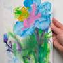 Flower painting.