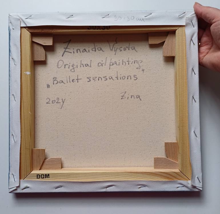 Original Art Deco Women Painting by Zinaida Vysota Dacenko