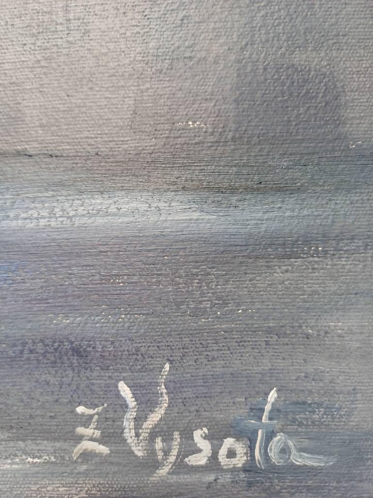 Original Art Deco Women Painting by Zinaida Vysota Dacenko