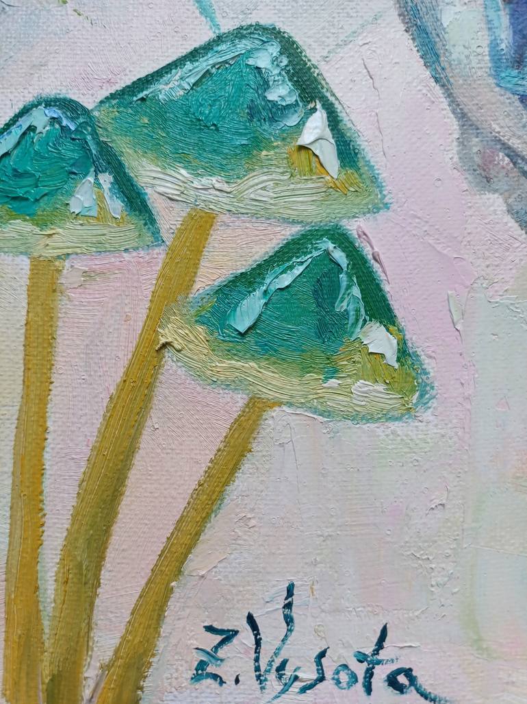 Original Art Deco Fantasy Painting by Zinaida Vysota Dacenko