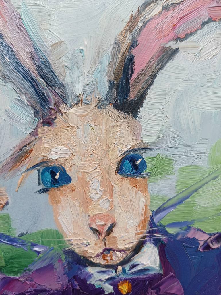 Original Art Deco Fantasy Painting by Zinaida Vysota Dacenko