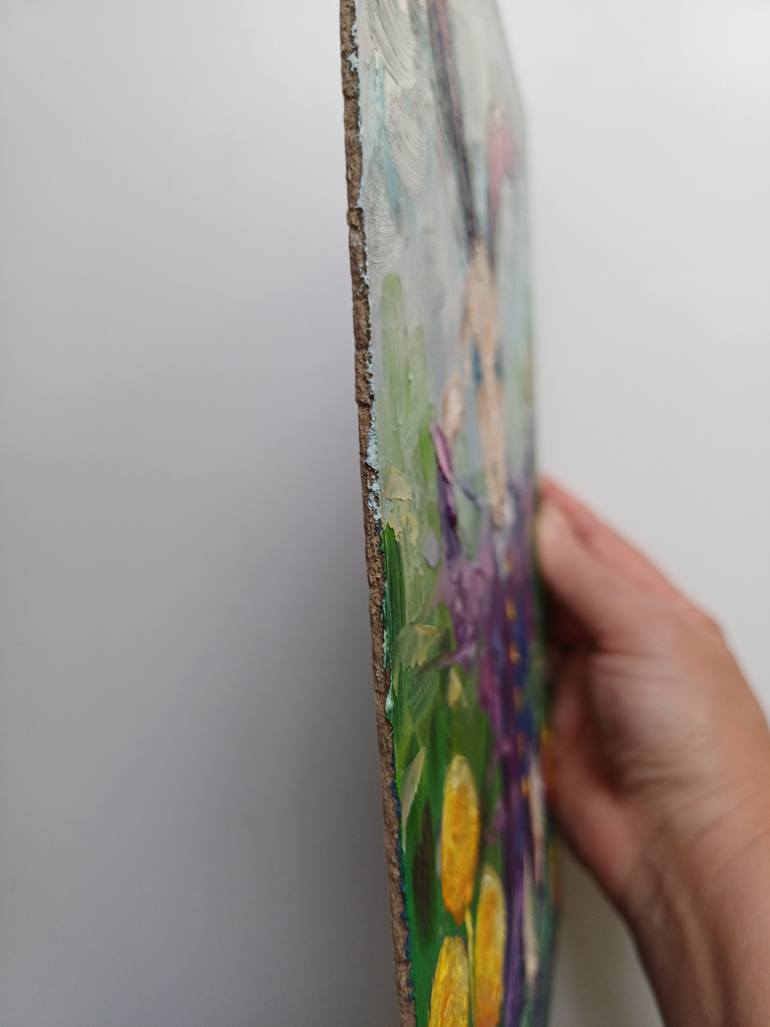 Original Art Deco Fantasy Painting by Zinaida Vysota Dacenko