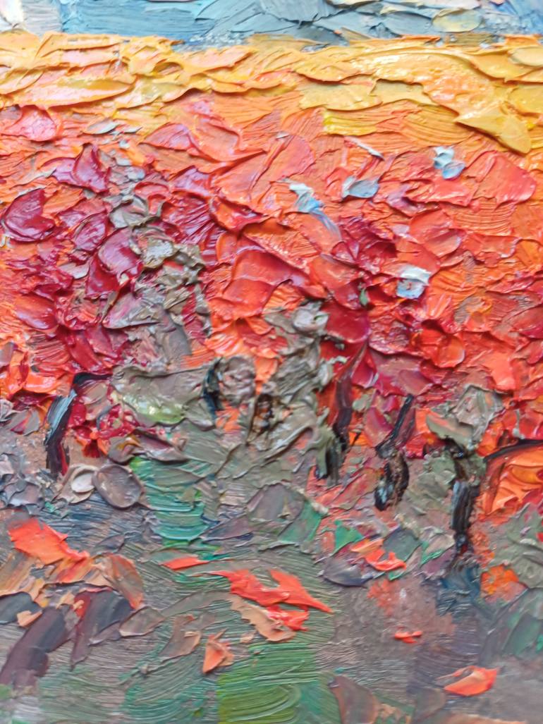 Original Impressionism Landscape Painting by Zinaida Vysota Dacenko