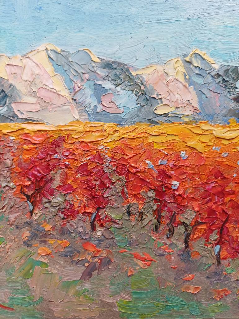 Original Impressionism Landscape Painting by Zinaida Vysota Dacenko