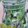 Flowers oil painting.